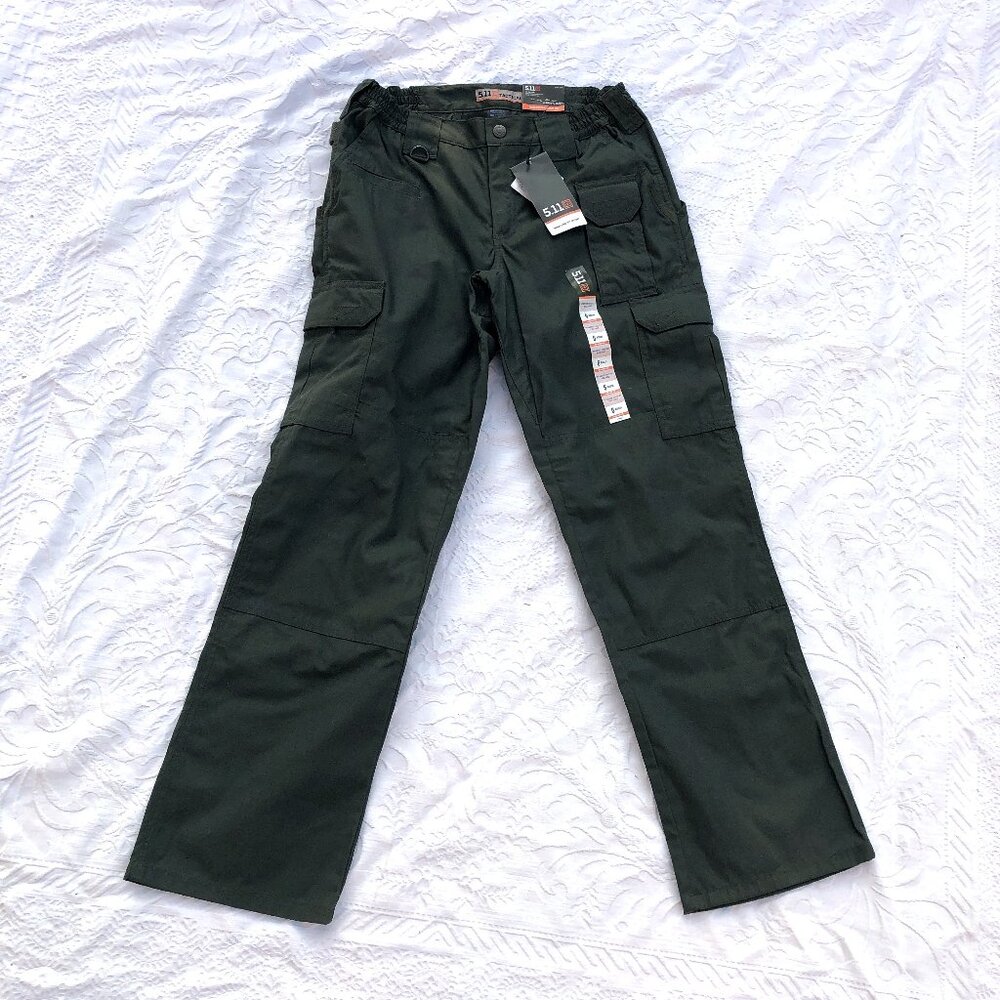 NEW 5.11 Tactical Cargo Pants Woman's 6 Army Green